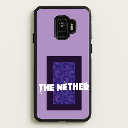 The Nether  - Minecraft Phone Case for Galaxy S9