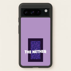 The Nether  - Minecraft Phone Case for Google Pixel 8 Pro