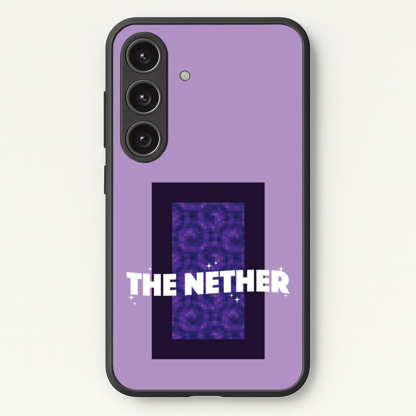 The Nether  - Minecraft Phone Case for Galaxy S24 Plus