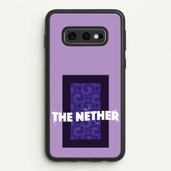 The Nether  - Minecraft Phone Case for Galaxy S10e