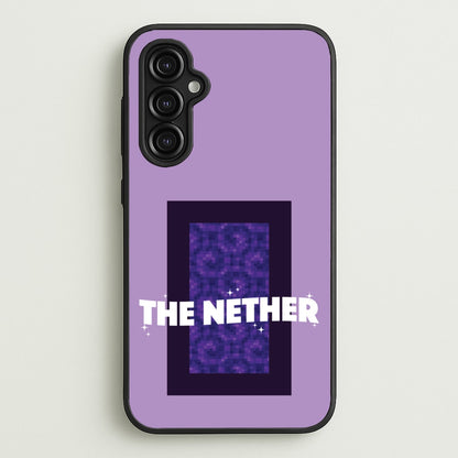The Nether  - Minecraft Phone Case for Galaxy A14
