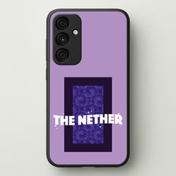 The Nether  - Minecraft Phone Case for Galaxy A15
