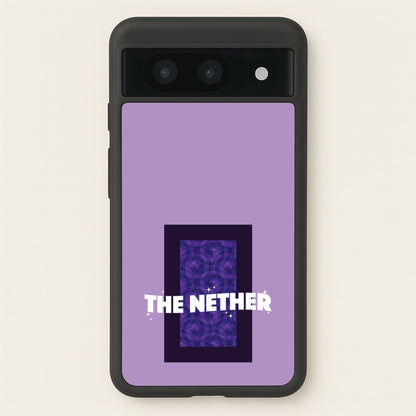 The Nether  - Minecraft Phone Case for Google Pixel 8a