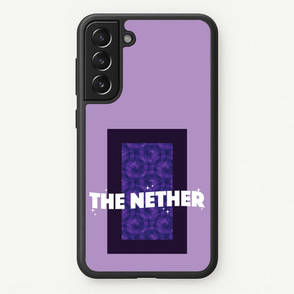 The Nether  - Minecraft Phone Case for Galaxy S21 Plus