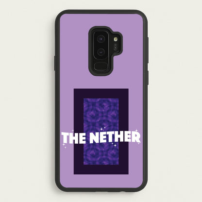 The Nether  - Minecraft Phone Case for Galaxy S9 Plus