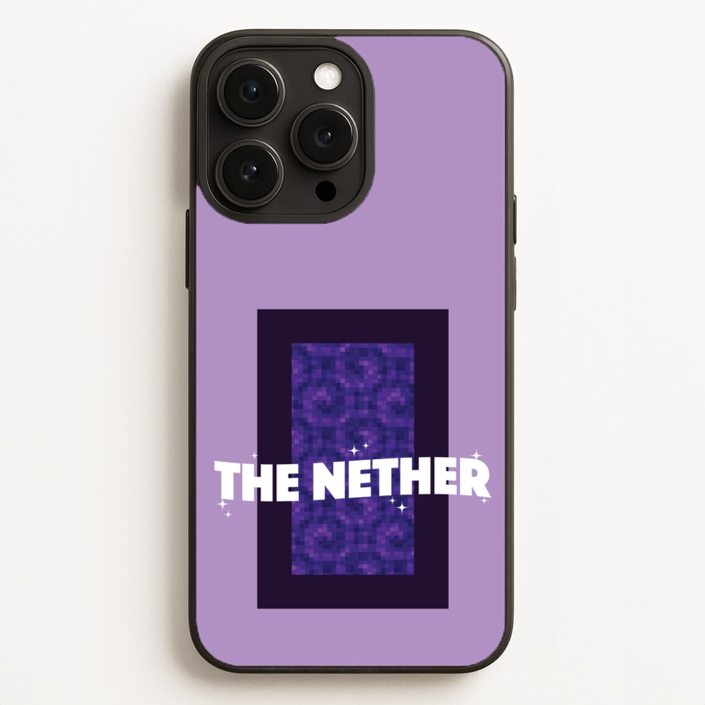 The Nether  - Minecraft Phone Case for iPhone 16 Pro Max