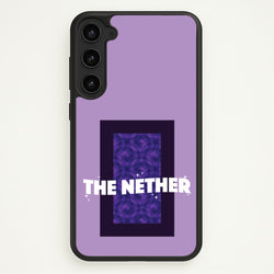 The Nether  - Minecraft Phone Case for Galaxy S23