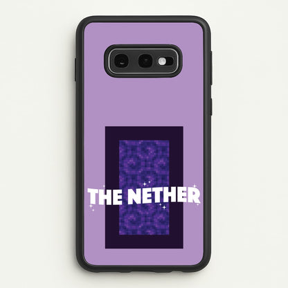 The Nether  - Minecraft Phone Case for Galaxy S10e