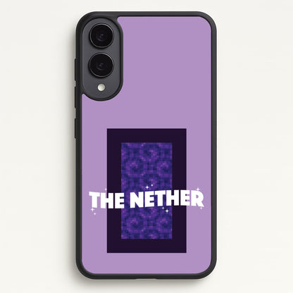 The Nether  - Minecraft Phone Case for Galaxy S25 Edge