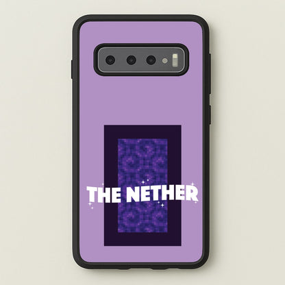 The Nether  - Minecraft Phone Case for Galaxy S10