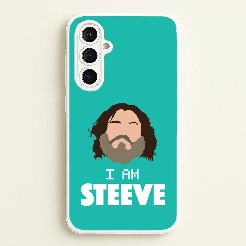 Jack I Am Steve  - Minecraft Phone Case for Galaxy A16