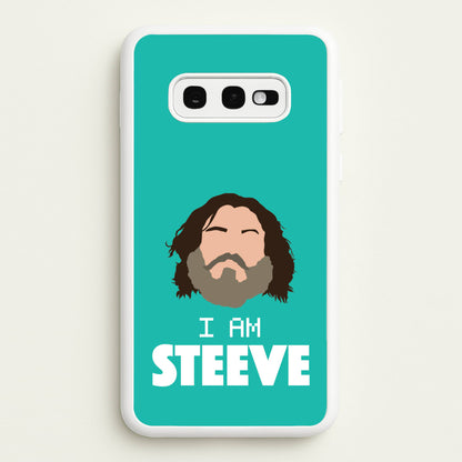 Jack I Am Steve  - Minecraft Phone Case for Galaxy S10e