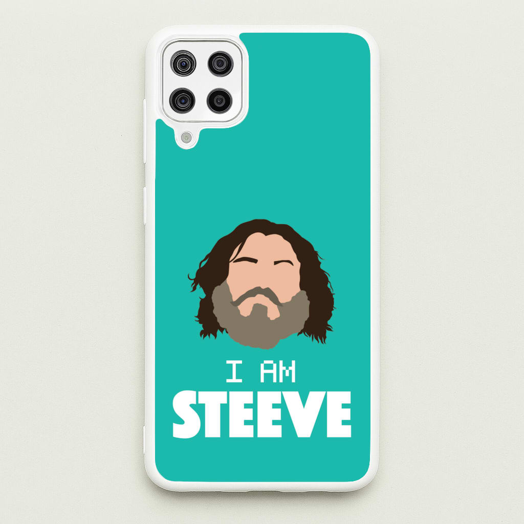 Jack I Am Steve  - Minecraft Phone Case for Galaxy A12