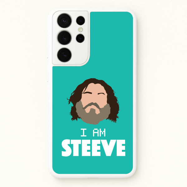 Jack I Am Steve  - Minecraft Phone Case for Galaxy S21 Ultra