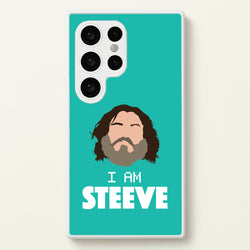 Jack I Am Steve  - Minecraft Phone Case for Galaxy S24 Ultra