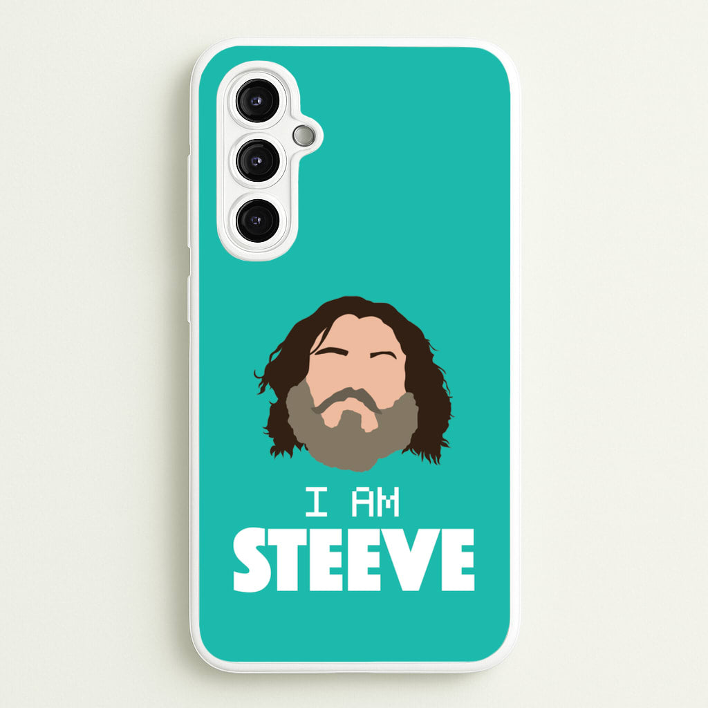 Jack I Am Steve  - Minecraft Phone Case for Galaxy A14