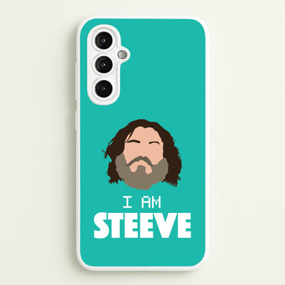 Jack I Am Steve  - Minecraft Phone Case for Galaxy A14