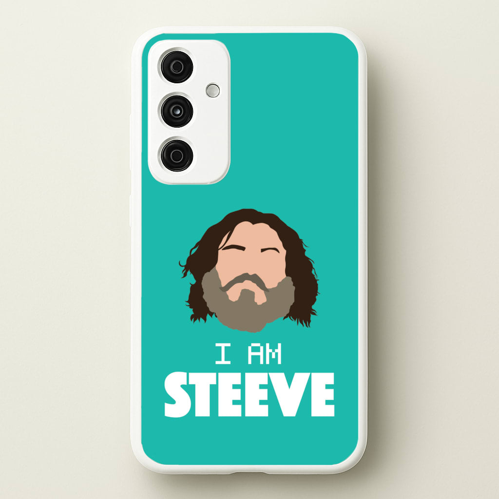 Jack I Am Steve  - Minecraft Phone Case for Galaxy A35