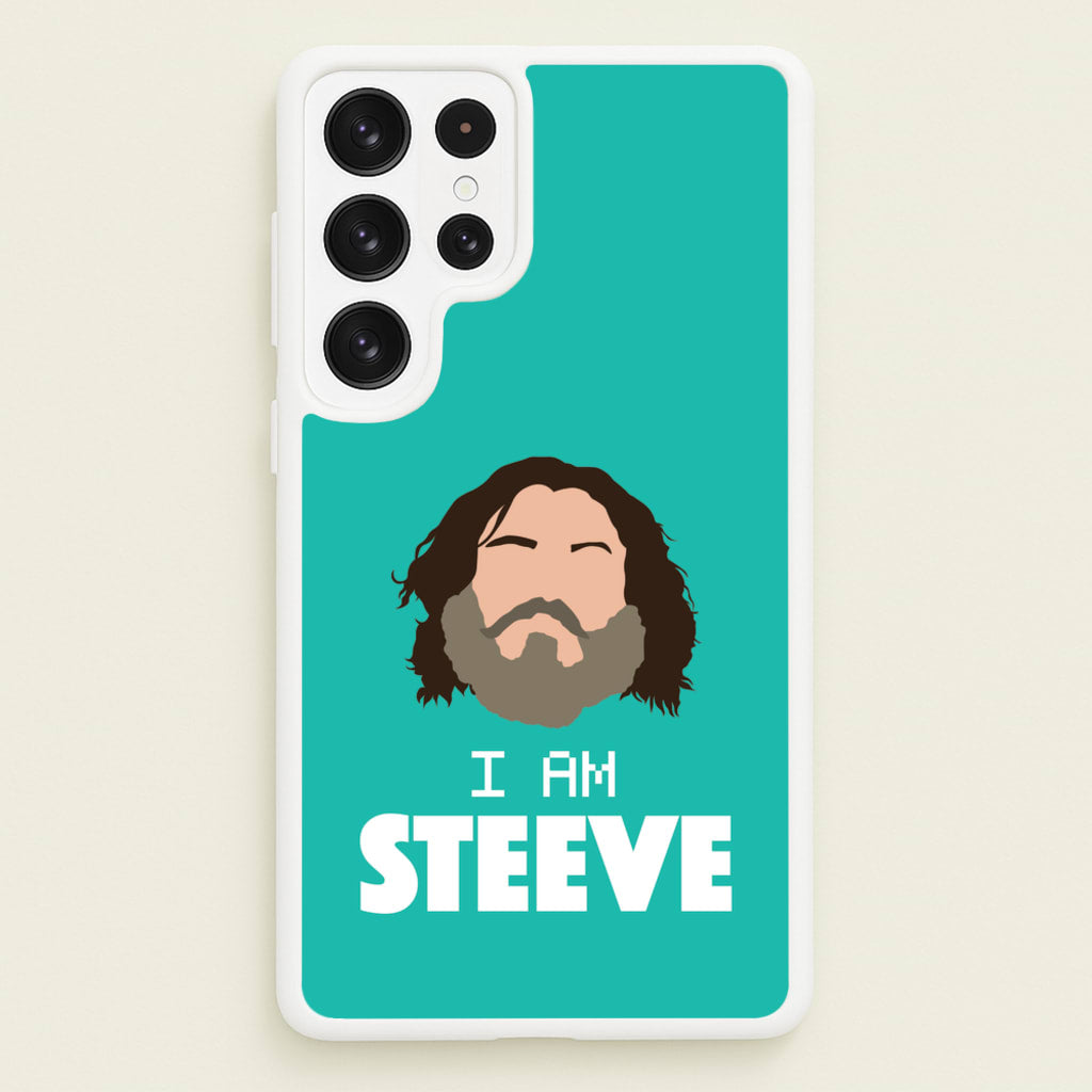 Jack I Am Steve  - Minecraft Phone Case for Galaxy S22 Ultra