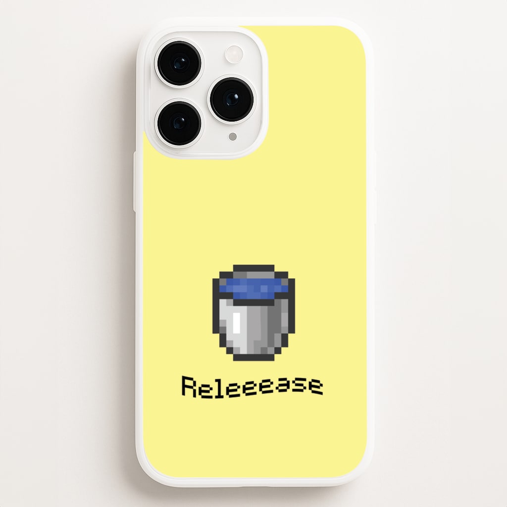 Release  - Minecraft Phone Case for iPhone 16 Pro Max
