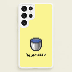 Release  - Minecraft Phone Case for Galaxy S22 Ultra