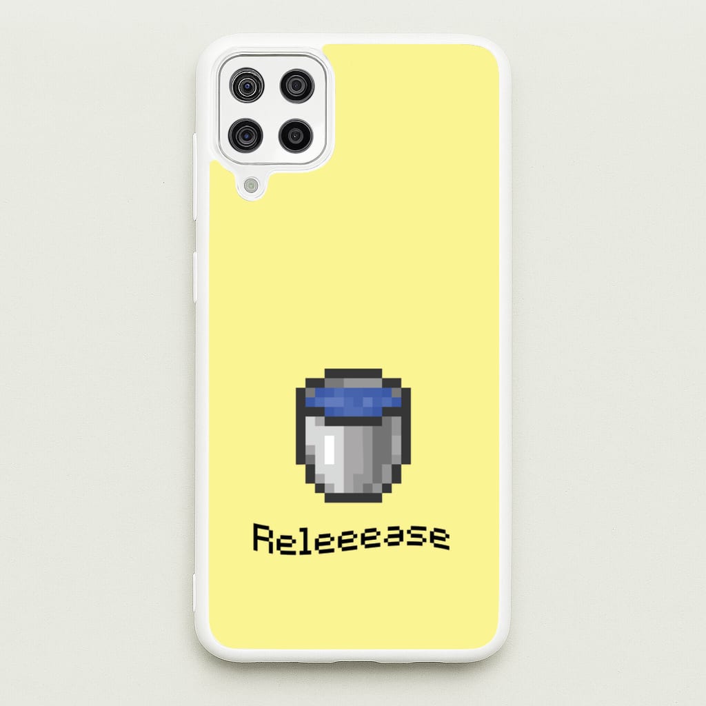 Release  - Minecraft Phone Case for Galaxy A12