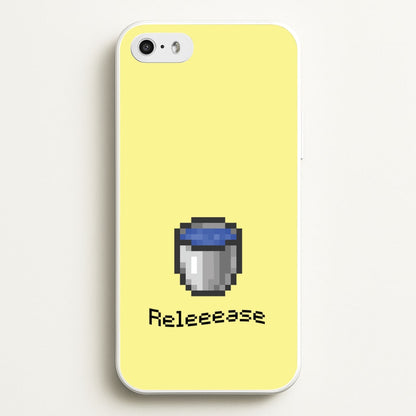 Release  - Minecraft Phone Case for iPhone 5 / 5s / SE 2016