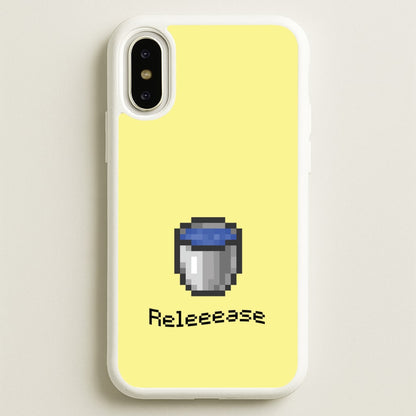 Release  - Minecraft Phone Case for iPhone X / XS