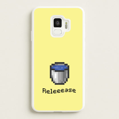Release  - Minecraft Phone Case for Galaxy S9