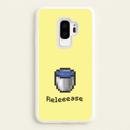 Release  - Minecraft Phone Case for Galaxy S9 Plus