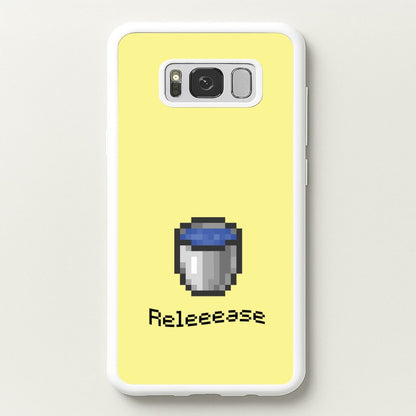 Release  - Minecraft Phone Case for Galaxy S8 Plus