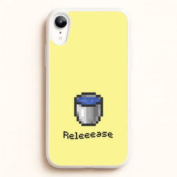 Release  - Minecraft Phone Case for iPhone XR