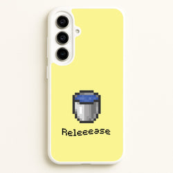 Release  - Minecraft Phone Case for Galaxy A56