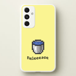 Release  - Minecraft Phone Case for Galaxy A55
