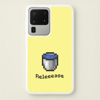 Release  - Minecraft Phone Case for Galaxy S20 Ultra