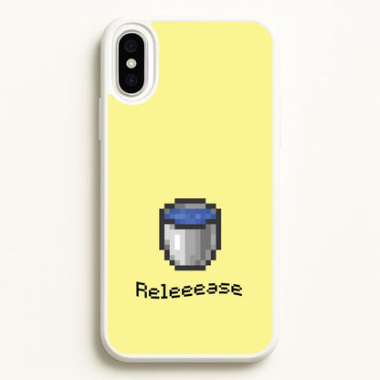 Release  - Minecraft Phone Case for iPhone XS Max