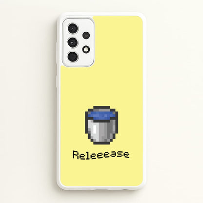 Release  - Minecraft Phone Case for Galaxy A52 / A52s