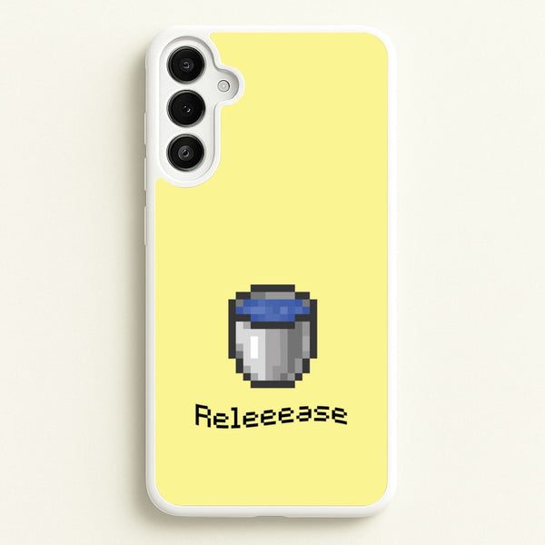 Release  - Minecraft Phone Case for Galaxy A34