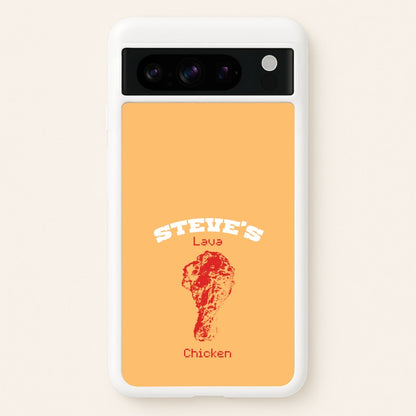 Steve's Lava Chicken  - Minecraft Phone Case for Google Pixel 8 Pro