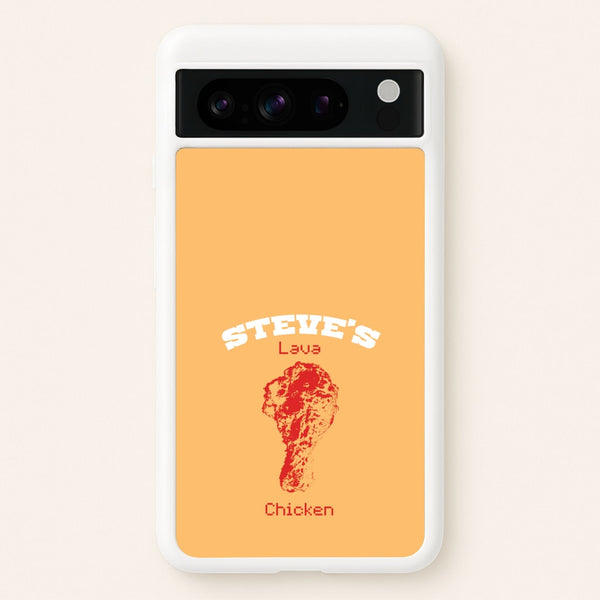 Steve's Lava Chicken  - Minecraft Phone Case for Google Pixel 8 Pro