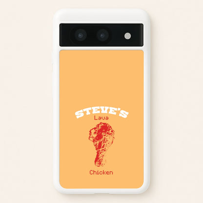 Steve's Lava Chicken  - Minecraft Phone Case for Google Pixel 8a