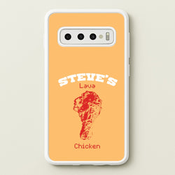 Steve's Lava Chicken  - Minecraft Phone Case for Galaxy S10 Plus