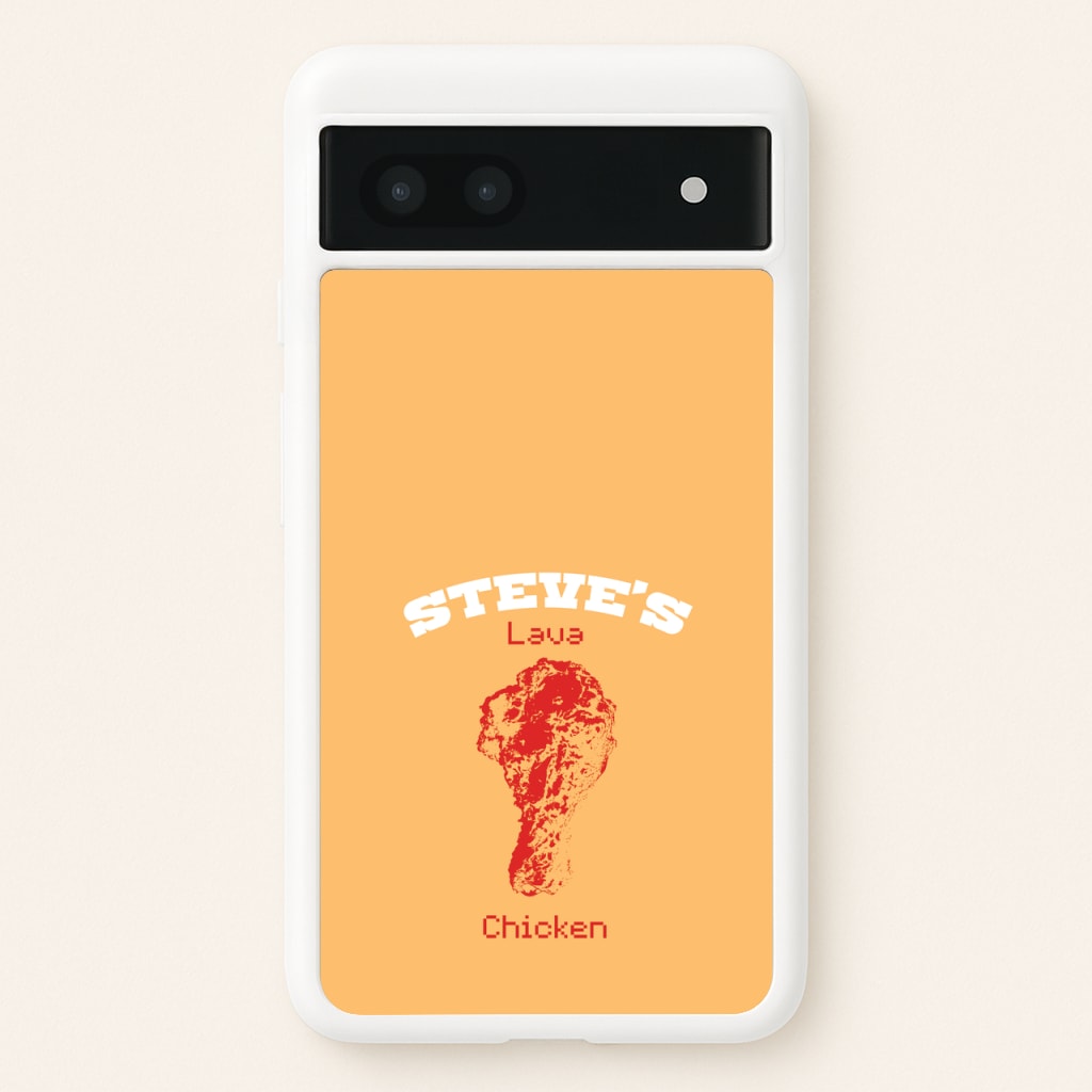 Steve's Lava Chicken  - Minecraft Phone Case for Google Pixel 6a