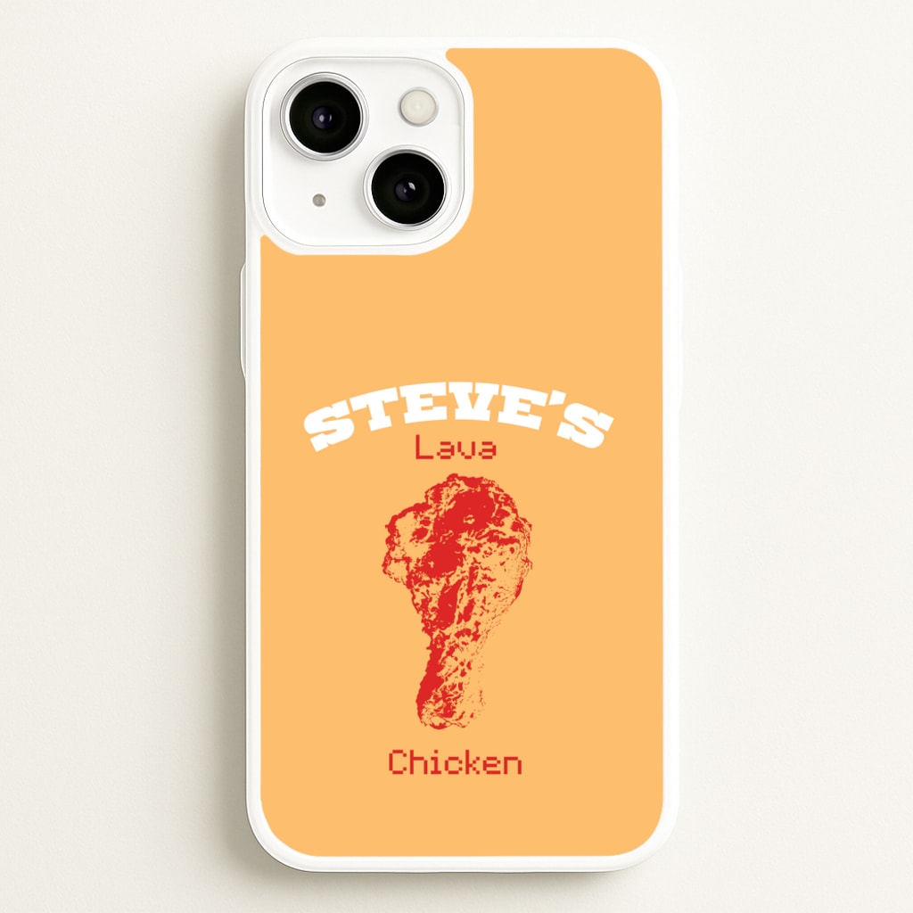 Steve's Lava Chicken  - Minecraft Phone Case for iPhone 13