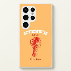 Steve's Lava Chicken  - Minecraft Phone Case for Galaxy S24 Ultra