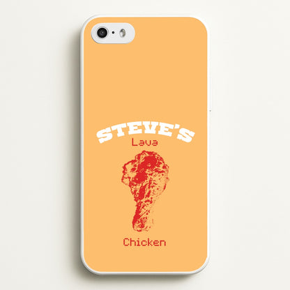 Steve's Lava Chicken  - Minecraft Phone Case for iPhone 5 / 5s / SE 2016
