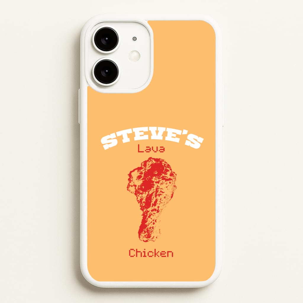 Steve's Lava Chicken  - Minecraft Phone Case for iPhone 11