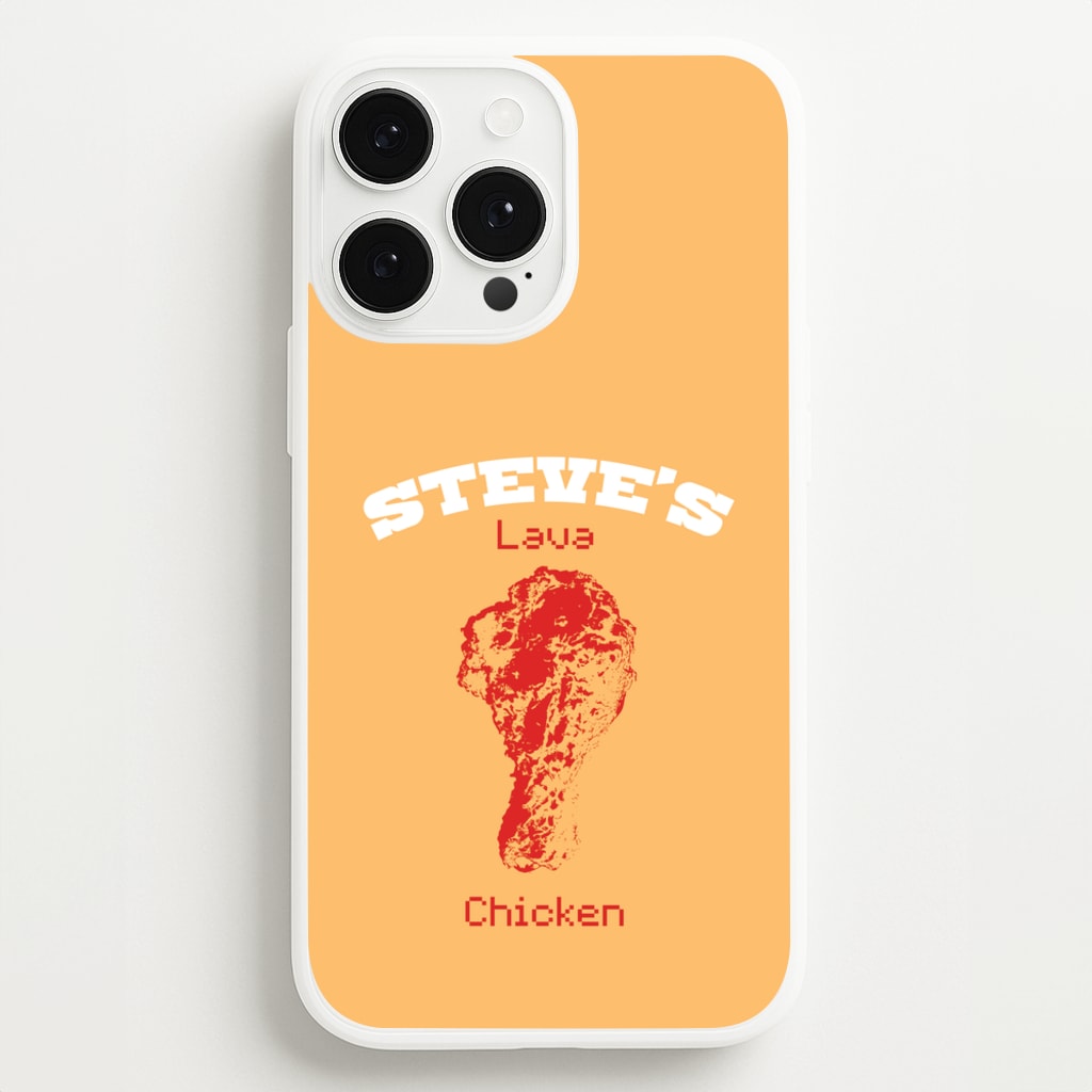 Steve's Lava Chicken  - Minecraft Phone Case for iPhone 13 Pro Max