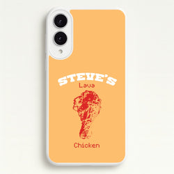 Steve's Lava Chicken  - Minecraft Phone Case for Galaxy S25 Edge