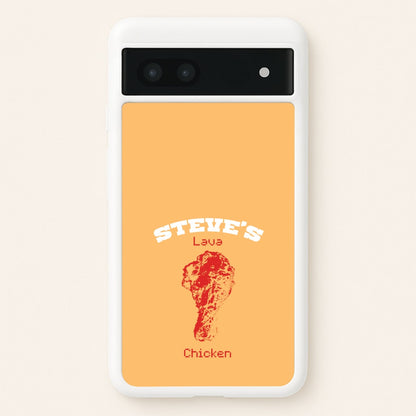 Steve's Lava Chicken  - Minecraft Phone Case for Google Pixel 7a